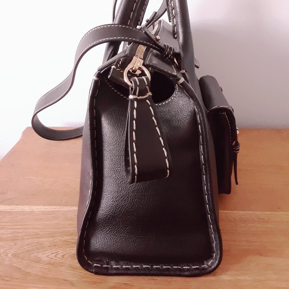 Chloé Edith Medium Day Bag in Black Buffalo Leather - Picture 5 of 16